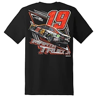 Men's Joe Gibbs Racing Team Collection Black Martin Truex Jr Car T-Shirt