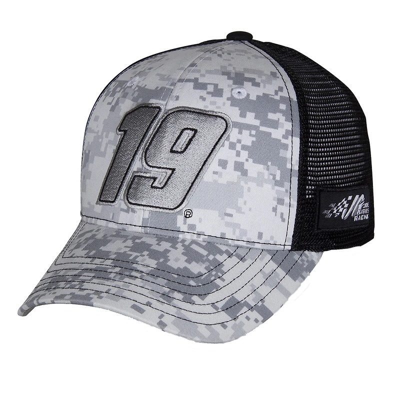 Casquette réglable numérique Joe Gibbs Racing Team Collection Camo Martin Truex Jr pour hommes