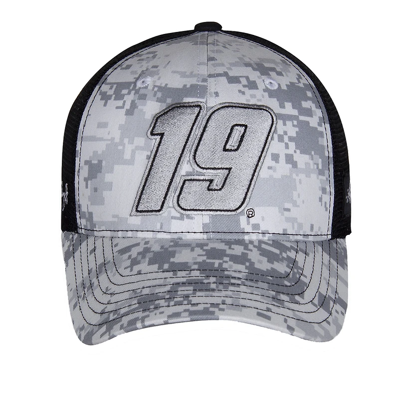 Casquette réglable numérique Joe Gibbs Racing Team Collection Camo Martin Truex Jr pour hommes