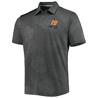 Polo Homme Tommy Bahama Anthracite Martin Truex Jr Palm Coast Delray Frond IslandZone