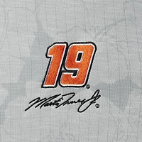 Polo Tommy Bahama gris Martin Truex Jr. Miramar Blooms pour homme