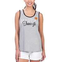 Débardeur G-III 4Her par Carl Banks Heather Grey Martin Truex Jr Fastest Lap Fashion pour femmes