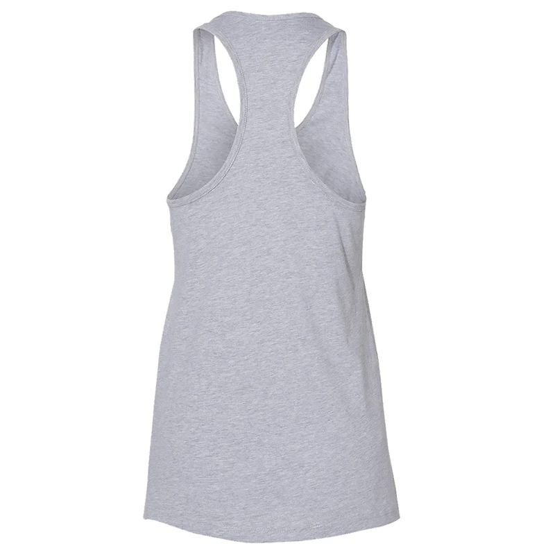 Women's Joe Gibbs Racing Team Collection  Gray Martin Truex Jr Racer Back Tank Top