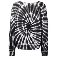 Women's Touch Black Martin Truex Jr Punt Tri-Blend Long Sleeve T-Shirt