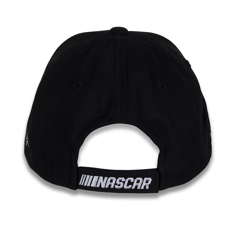 Youth Joe Gibbs Racing Team Collection  Black/White Martin Truex Jr Nitro Adjustable Hat