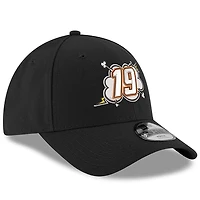 Youth New Era Black Martin Truex Jr Super Hero 9FORTY Adjustable Hat