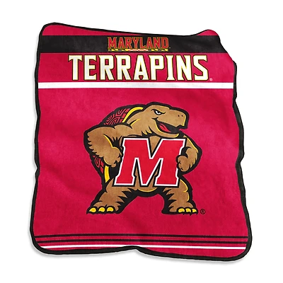 Couverture Raschel Gameday 50" x 60" des Maryland Terrapins