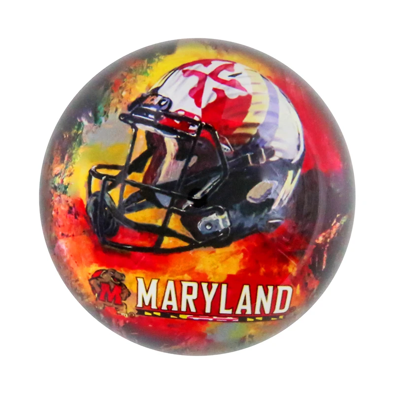 Maryland Terrapins Team Pride Dome Paper Weight