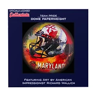 Maryland Terrapins Team Pride Dome Paper Weight