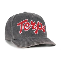 Men's '47  Gray Maryland Terrapins Reclaim Snow Wash Corduroy Hitch Adjustable Hat