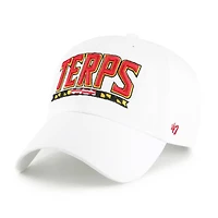 Men's '47 White Maryland Terrapins Clean Up Adjustable Hat