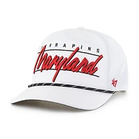 Men's '47 White Maryland Terrapins Condor Hitch brrr° Adjustable Hat