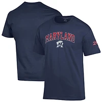 Men's Champion Navy Maryland Terrapins Americana 250th Arch T-Shirt