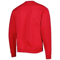 Men's Champion Red Maryland Terrapins High Motor Pullover Sweatshirt