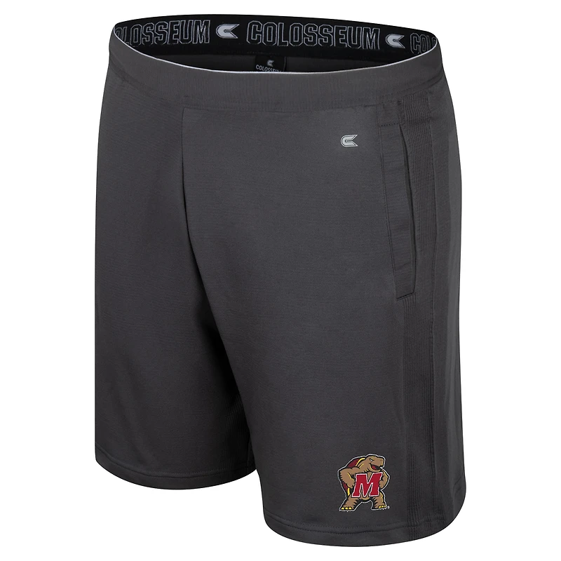 Men's Colosseum Charcoal Maryland Terrapins Forget Shorts