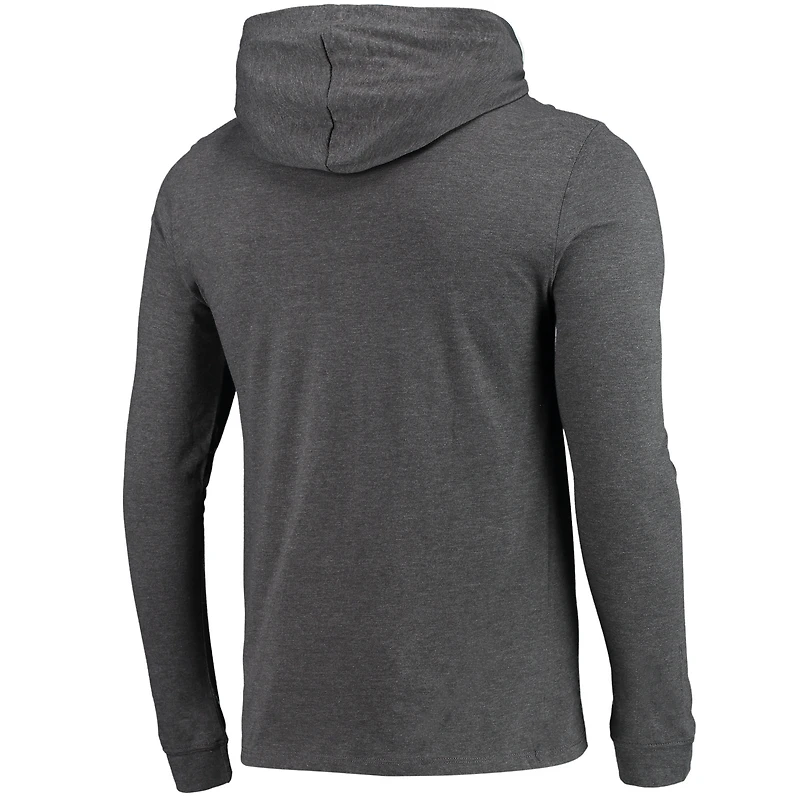 Men's Concepts Sport Red/Heather Charcoal Maryland Terrapins Meter Long Sleeve Hoodie T-Shirt & Jogger Pajama Set