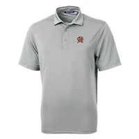 Men's Cutter & Buck Gray Maryland Terrapins Big Tall Virtue Eco Pique Recycled Polo