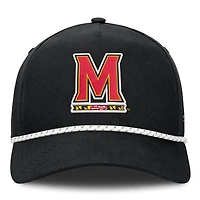 Men's Fanatics  Black Maryland Terrapins Undertone Rope Adjustable Hat