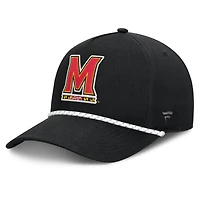Men's Fanatics  Black Maryland Terrapins Undertone Rope Adjustable Hat