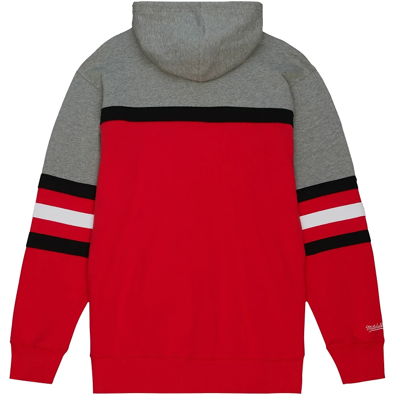 Sweat à capuche rouge Mitchell & Ness pour hommes, Maryland Terrapins Head Coach