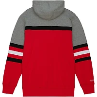 Sweat à capuche rouge Mitchell & Ness pour hommes, Maryland Terrapins Head Coach