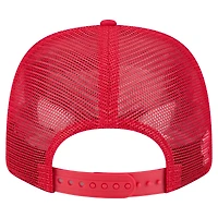 Men's New Era Red Maryland Terrapins Primary 9SEVENTY Trucker Stretch-Snap Hat