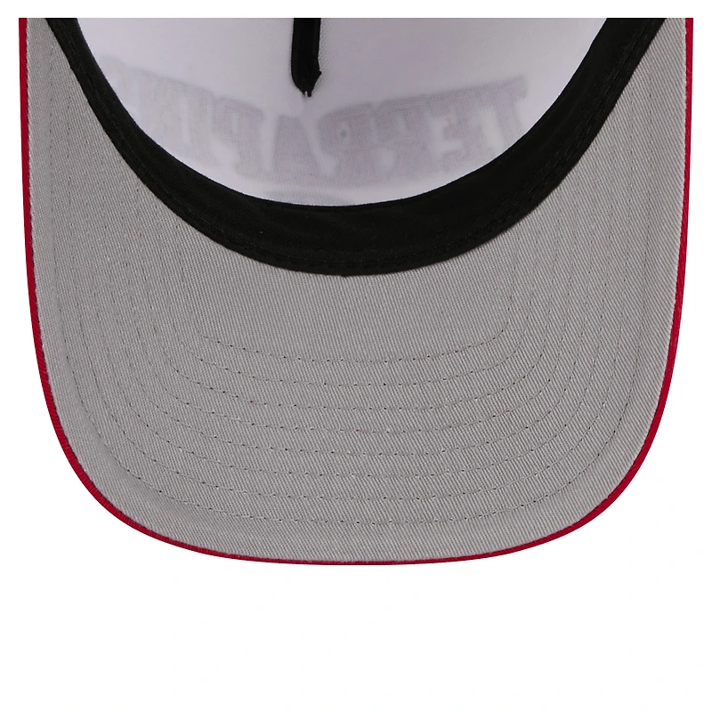 Men's New Era White/Red Maryland Terrapins Arch Two-Tone Rope 9FORTY A-Frame M-Crown Adjustable Hat