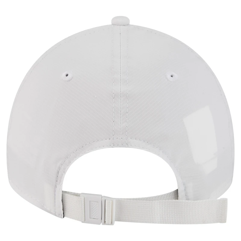 Men's New Era White Maryland Terrapins Active Ripstop 9TWENTY Adjustable Hat
