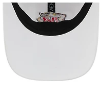 Men's New Era White Maryland Terrapins Active Ripstop 9TWENTY Adjustable Hat