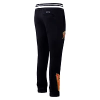 Men's Pro Standard Black Maryland Terrapins Script Tail Fleece Sweatpants