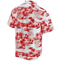 Men's Tommy Bahama  Red Maryland Terrapins Tropical Horizons Button-Up Shirt