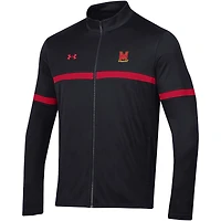 Men's Under Armour Black Maryland Terrapins 2023 Assist Warm Up Full-Zip Jacket