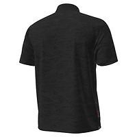 Polo jacquard camouflage noir Maryland Terrapins Drive pour homme Under Armour