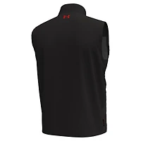 Men's Under Armour  Black Maryland Terrapins Drive Pro Storm Full-Zip Vest