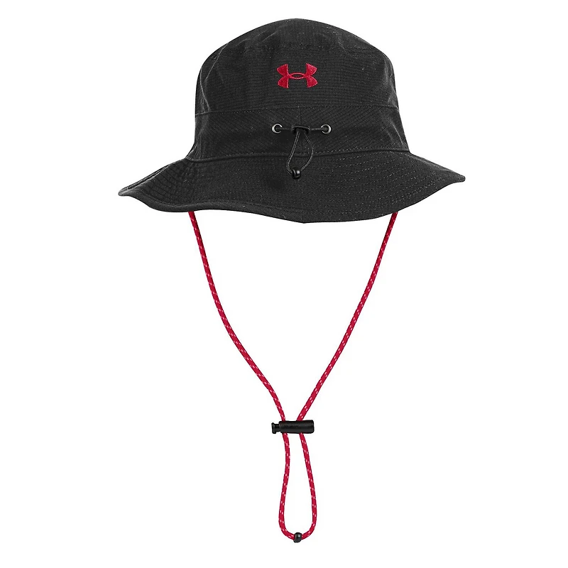 Chapeau Bob Boonie Performance Maryland Terrapins Under Armour pour homme, noir