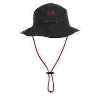 Chapeau Bob Boonie Performance Maryland Terrapins Under Armour pour homme, noir
