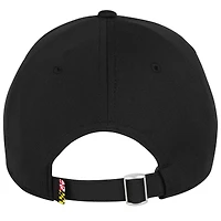 Men's Under Armour  Black Maryland Terrapins Sideline Blitzing Accent Iso-Chill Adjustable Hat
