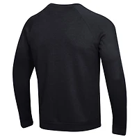Men's Under Armour Black Maryland Terrapins Softball All Day Arch Fleece Pullover Sweatshirt