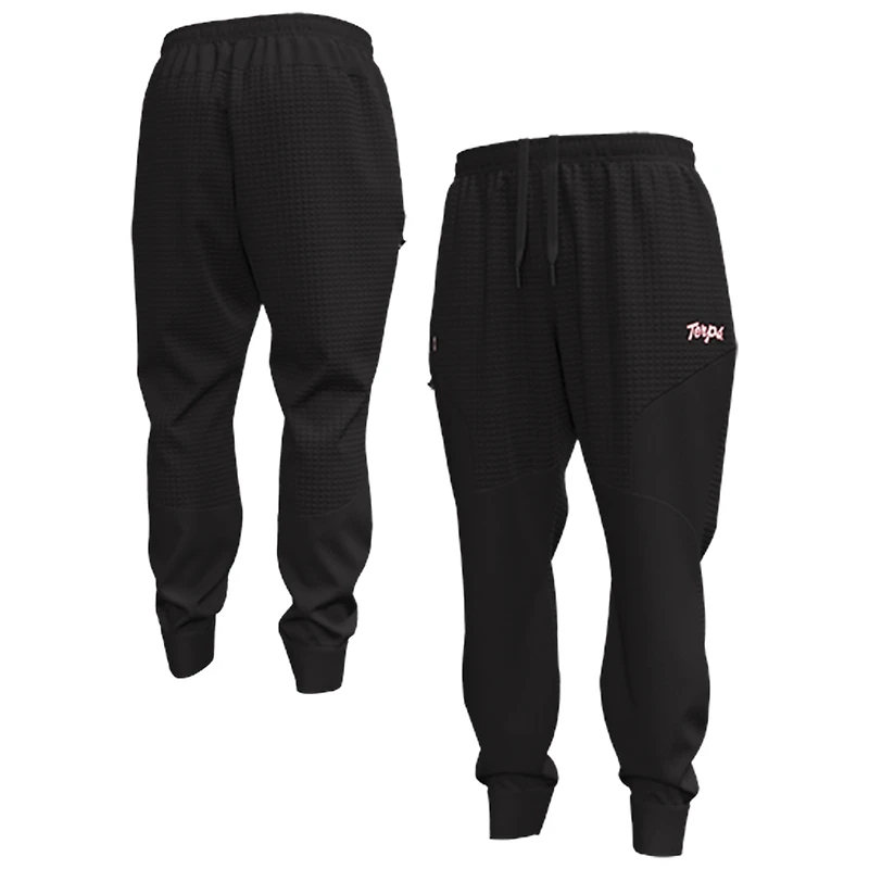 Pantalon de jogging en polaire Under Armour Maryland Terrapins Unstoppable pour homme, noir