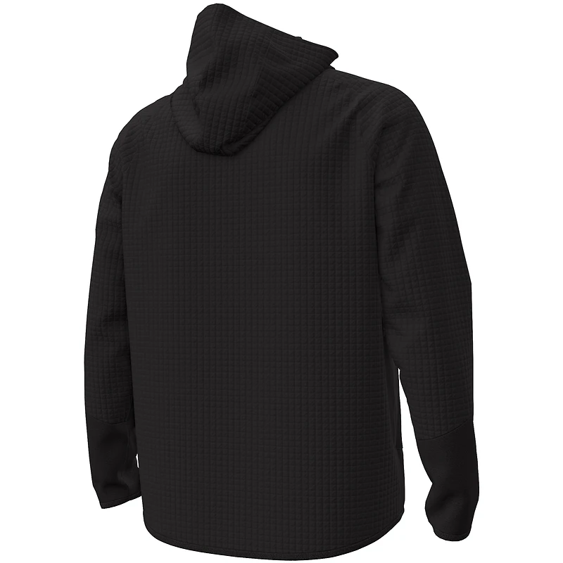 Men's Under Armour Black Maryland Terrapins Unstoppable Raglan Full-Zip Jacket
