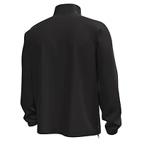 Men's Under Armour  Black Maryland Terrapins Unstoppable Woven Anorak Storm Tech Half-Zip Jacket