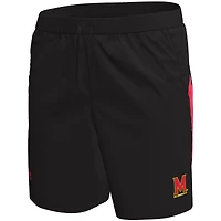 Men's Under Armour  Black Maryland Terrapins Woven Shorts
