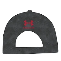Men's Under Armour Charcoal Maryland Terrapins Freedom Collection ArmourFuse Snapback Hat