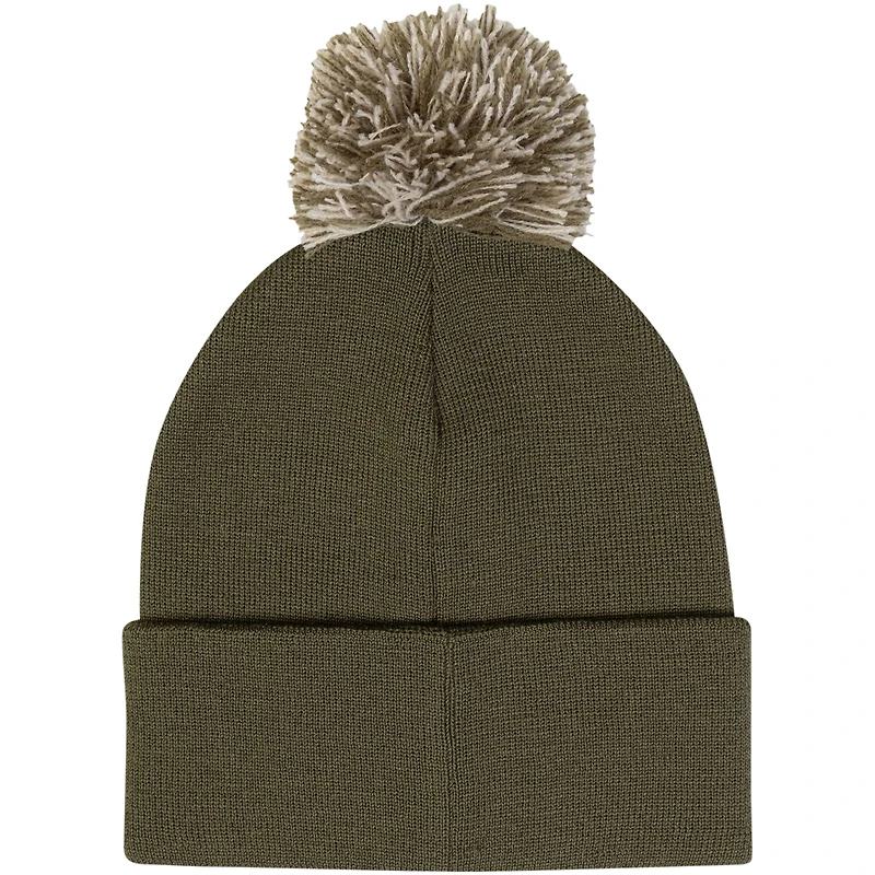Bonnet en tricot à revers avec pompon vert Maryland Terrapins Freedom Collection pour hommes