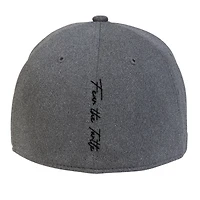 Men's Under Armour  Heather Gray Maryland Terrapins College Essentials 3.0 Blitzing Flex Hat