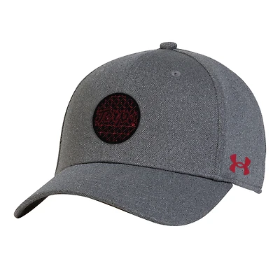 Men's Under Armour  Heather Gray Maryland Terrapins College Essentials 3.0 Blitzing Flex Hat