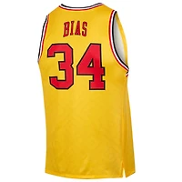 Men's Under Armour Len Bias Gold Maryland Terrapins Replica Player Jersey