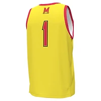 Under Armour #1 Or Maryland Terrapins Replica Maillot de basket-ball pour homme