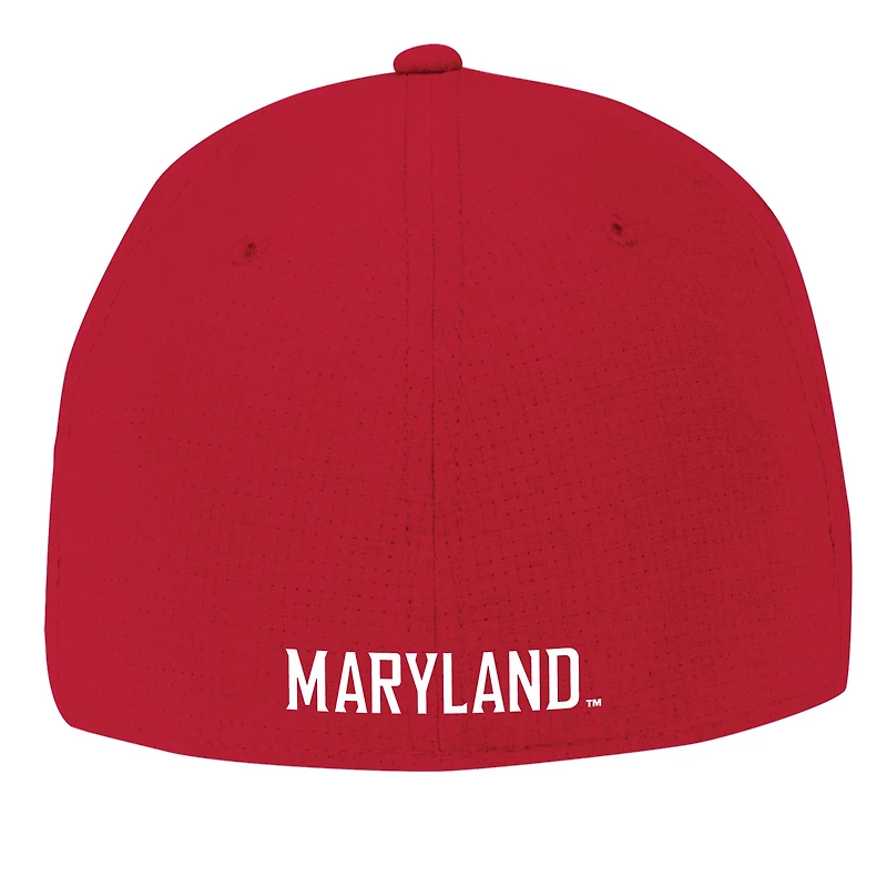 Men's Under Armour Red Maryland Terrapins Airvent Performance Flex Hat