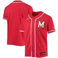 Maillot de baseball réplique Under Armour rouge Maryland Terrapins pour homme